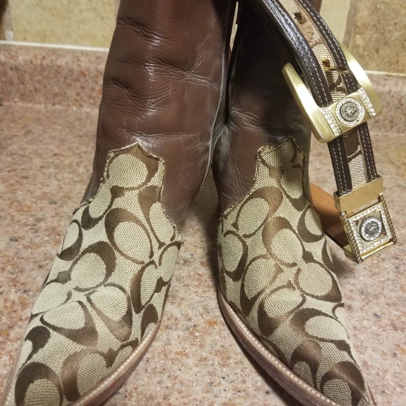 coach boots - Picture 1 of 4
